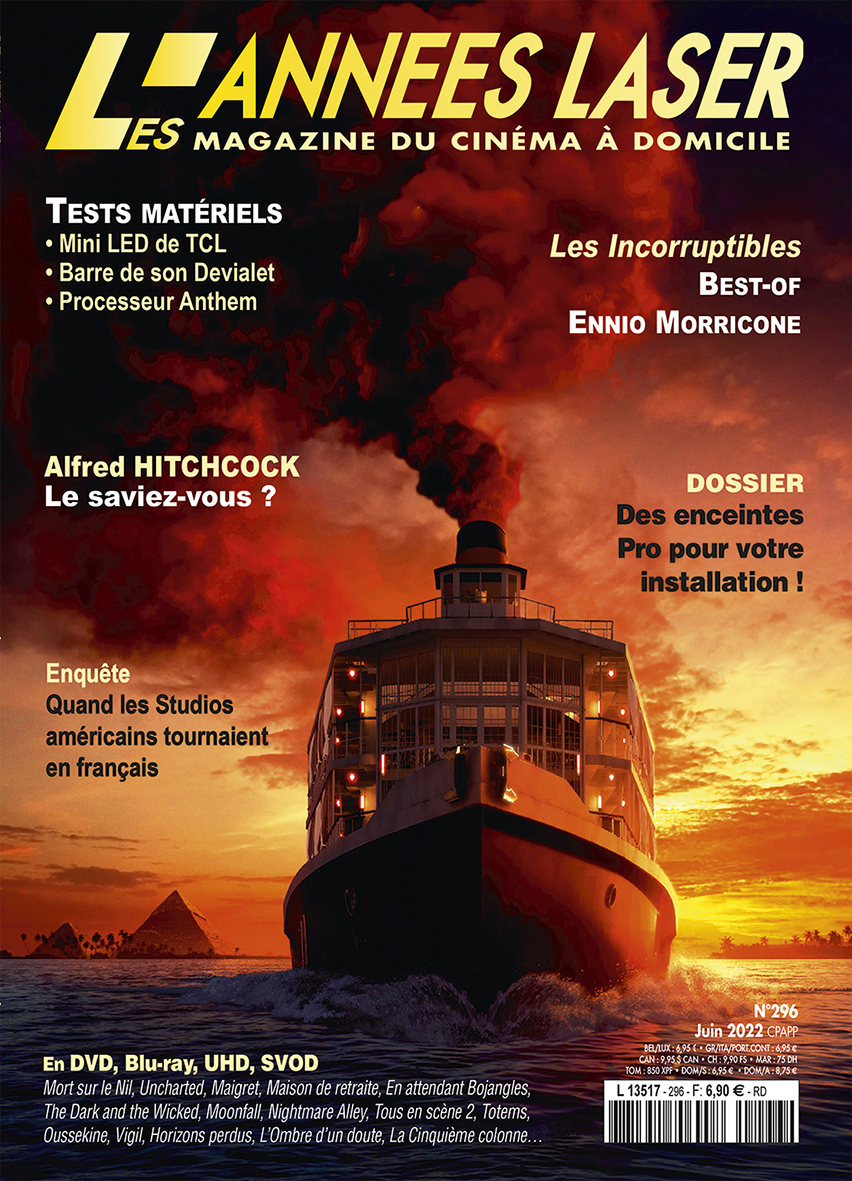 ANNEES LASER | LES magazine side cover Issue 296  June 2022
