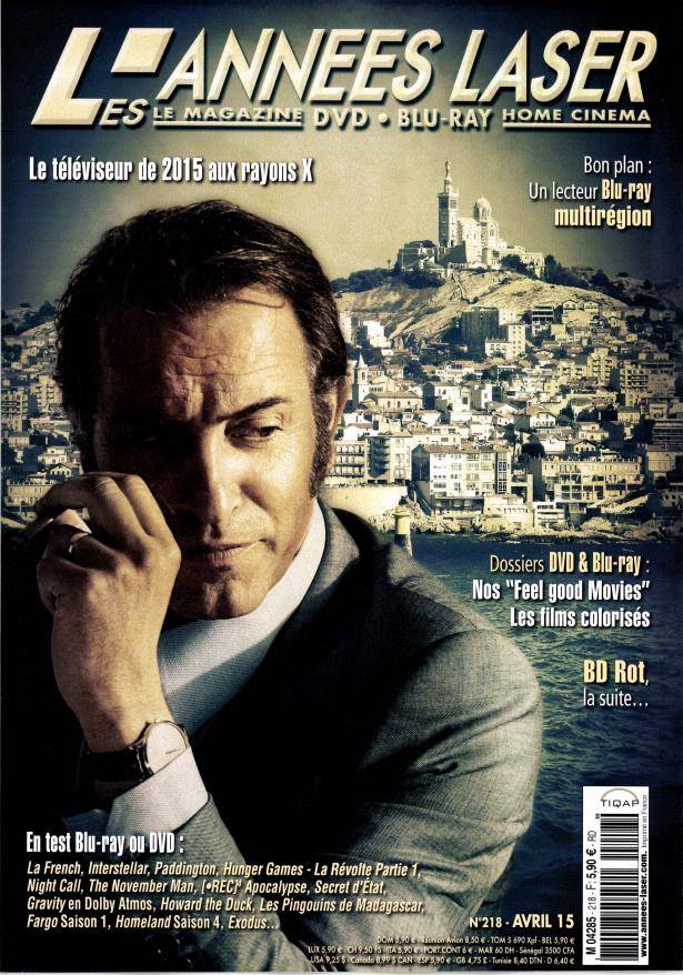 ANNEES LASER | LES magazine side cover Issue 218 April 2015