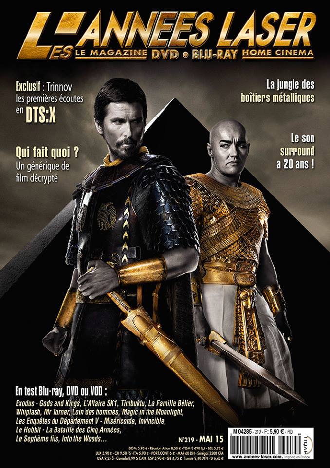 ANNEES LASER | LES magazine side cover Issue 219 May 2015