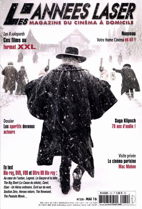 ANNEES LASER | LES magazine side cover Issue 230 May 2016