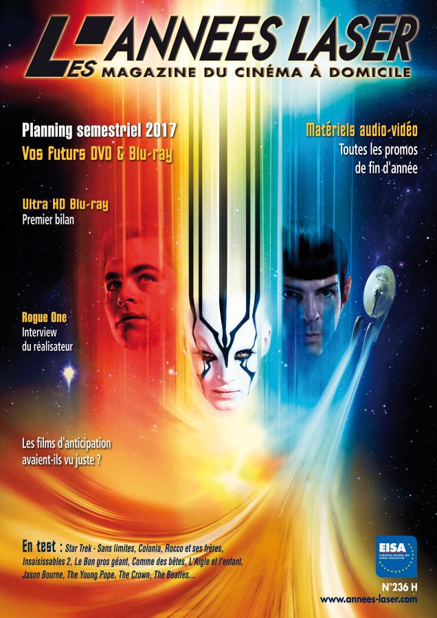 ANNEES LASER | LES magazine side cover Issue 236 December 2016