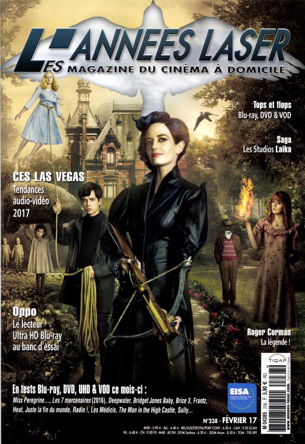 ANNEES LASER | LES magazine side cover Issue 238 February 2017