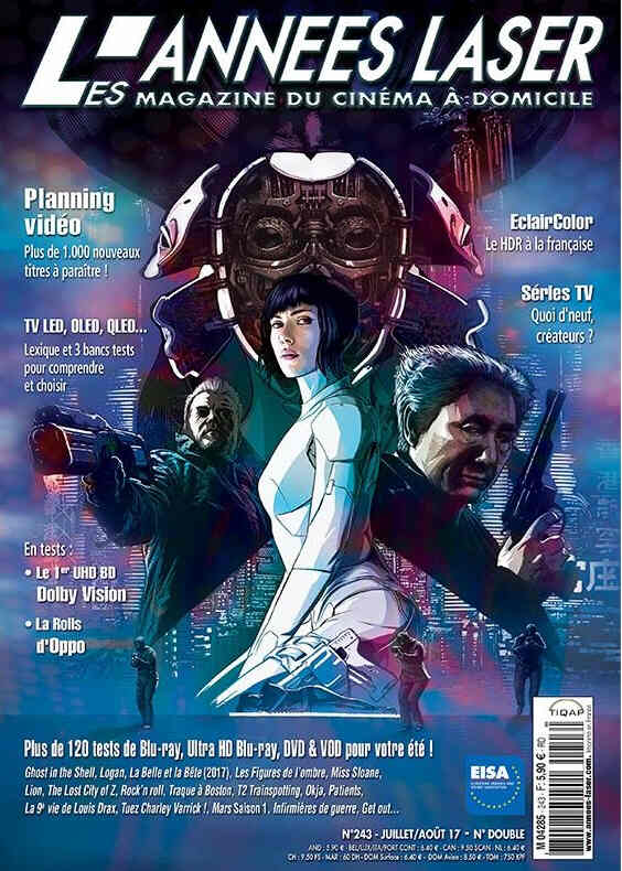 ANNEES LASER | LES magazine side cover Issue 243 July/August 2017
