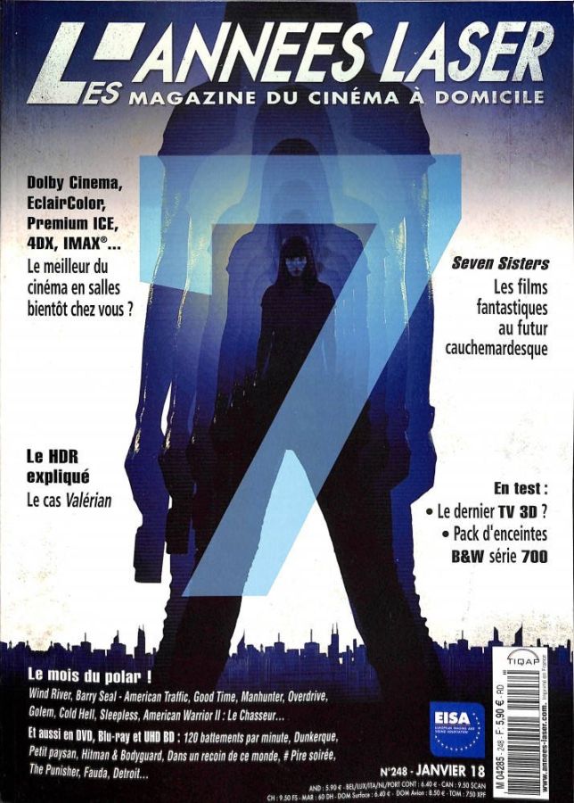 ANNEES LASER | LES magazine side cover Issue 248  January 2018