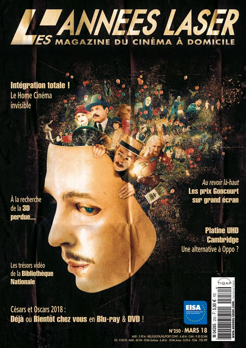 ANNEES LASER | LES magazine side cover Issue 250  March 2018