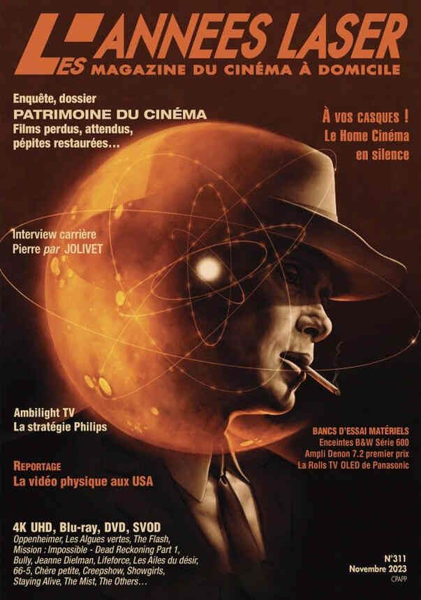 ANNEES LASER | LES magazine side cover Issue 311  November 2023