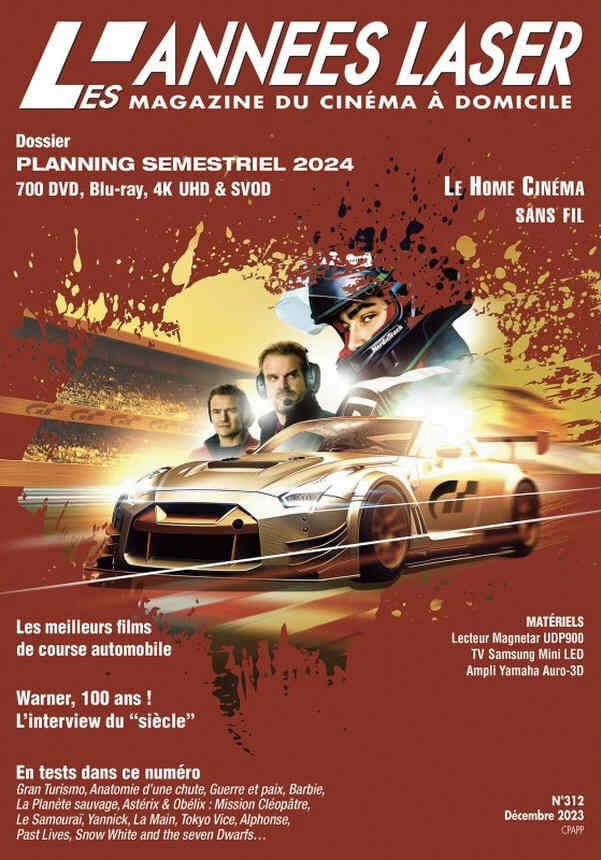 ANNEES LASER | LES magazine side cover Issue 312  December 2023