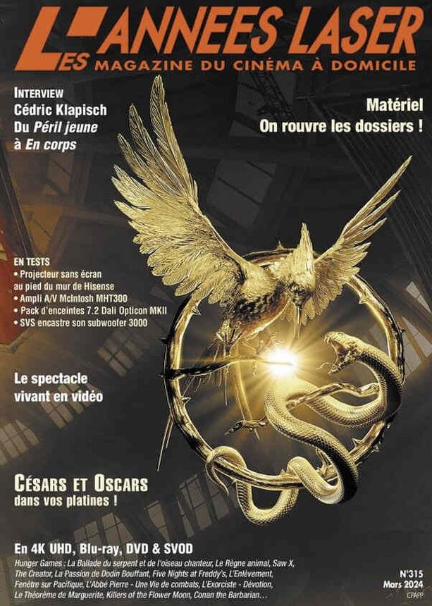 ANNEES LASER | LES magazine side cover Issue 315  March 2024