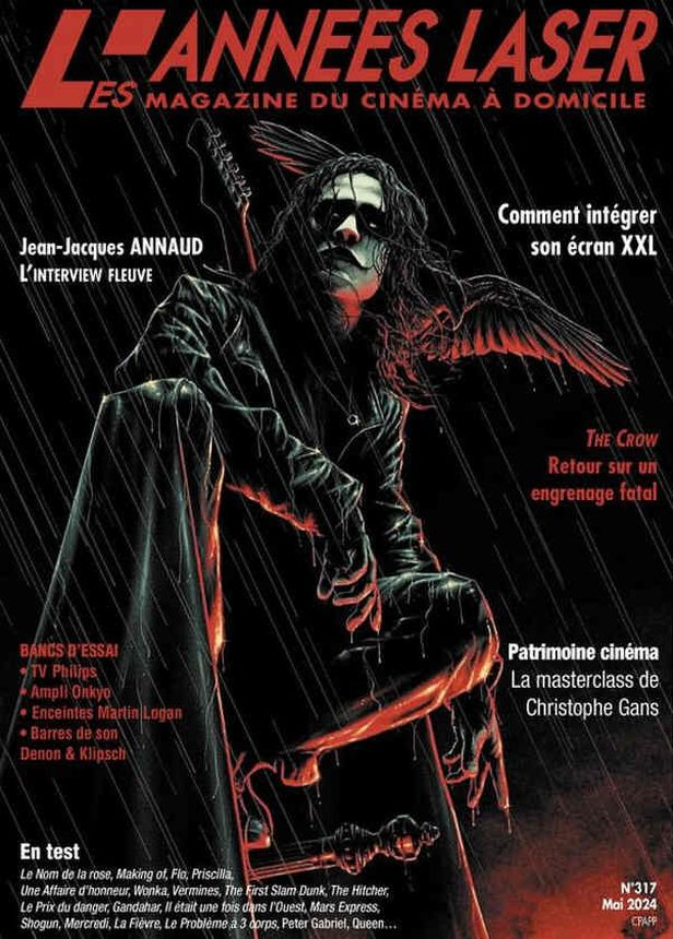ANNEES LASER | LES magazine side cover Issue 317  May 2024