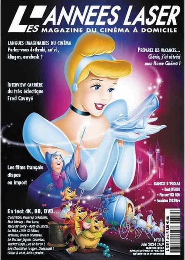 ANNEES LASER | LES magazine side cover Issue 318  June 2024