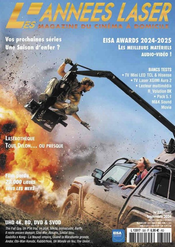 ANNEES LASER | LES magazine side cover Issue 320  September 2024
