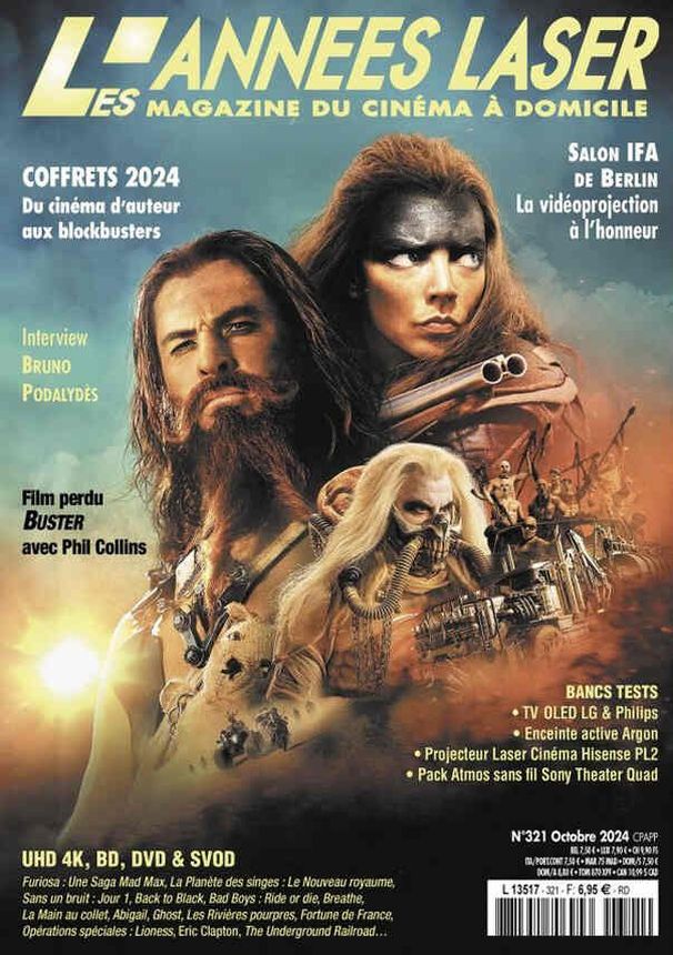 ANNEES LASER | LES magazine side cover Issue 321  October 2024