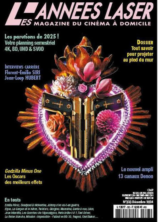 ANNEES LASER | LES magazine side cover Issue 323  December 2024