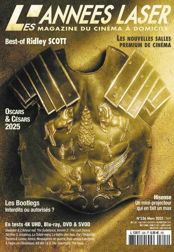 ANNEES LASER | LES magazine side cover Issue 326  March 2025