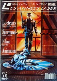 ANNEES LASER | LES magazine side cover Issue 6 November 1992