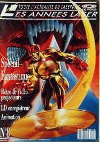 ANNEES LASER | LES magazine side cover Issue 8 February 1993