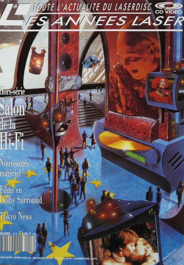 ANNEES LASER | LES magazine side cover  Special # 8 March/April 1993