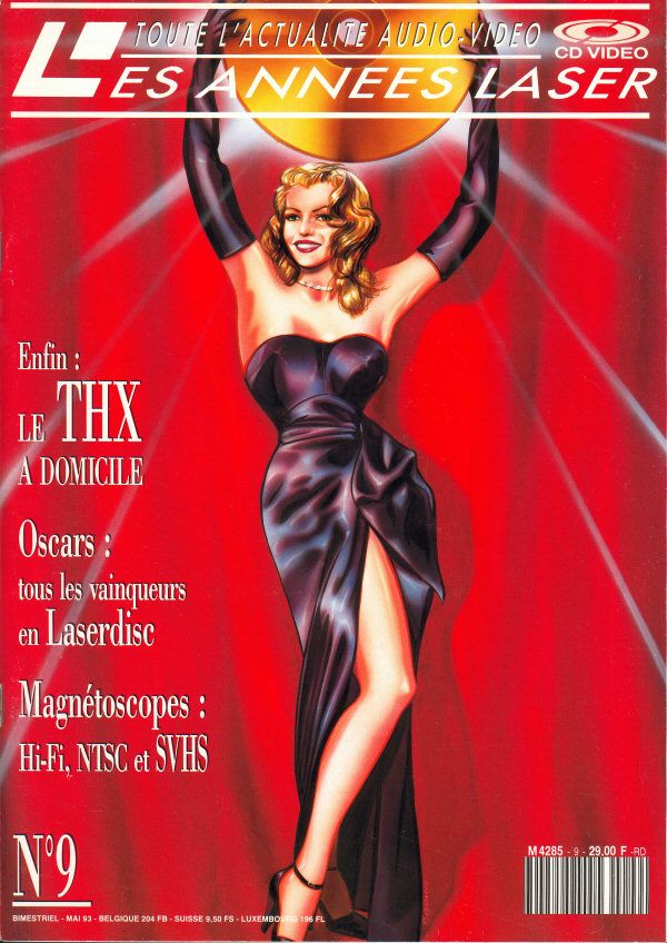 ANNEES LASER | LES magazine side cover Issue 9 May 1993