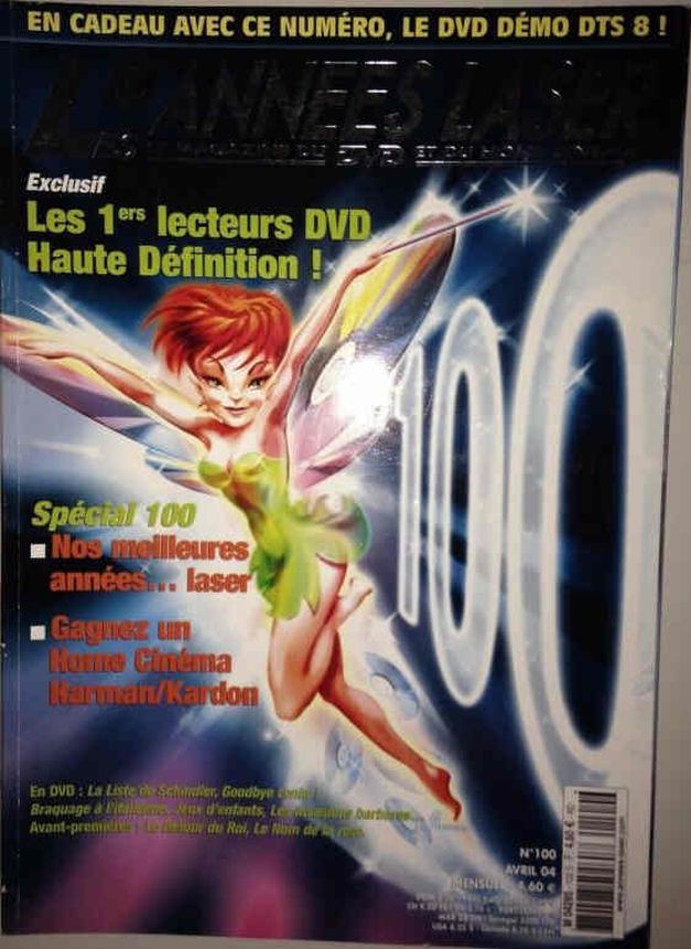 ANNEES LASER | LES magazine side cover Issue 100 April 2004