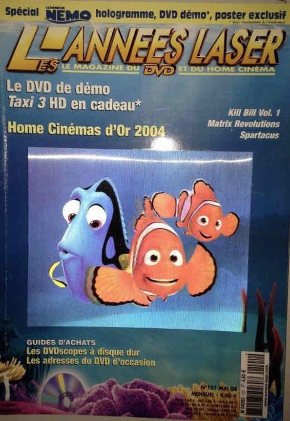 ANNEES LASER | LES magazine side cover Issue 101 May 2004