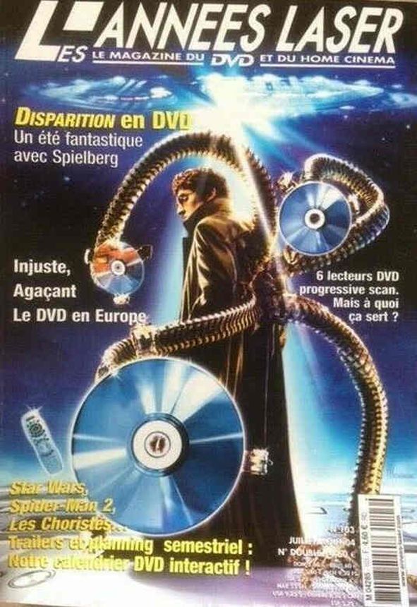 ANNEES LASER | LES magazine side cover Issue 103 July/August 2004