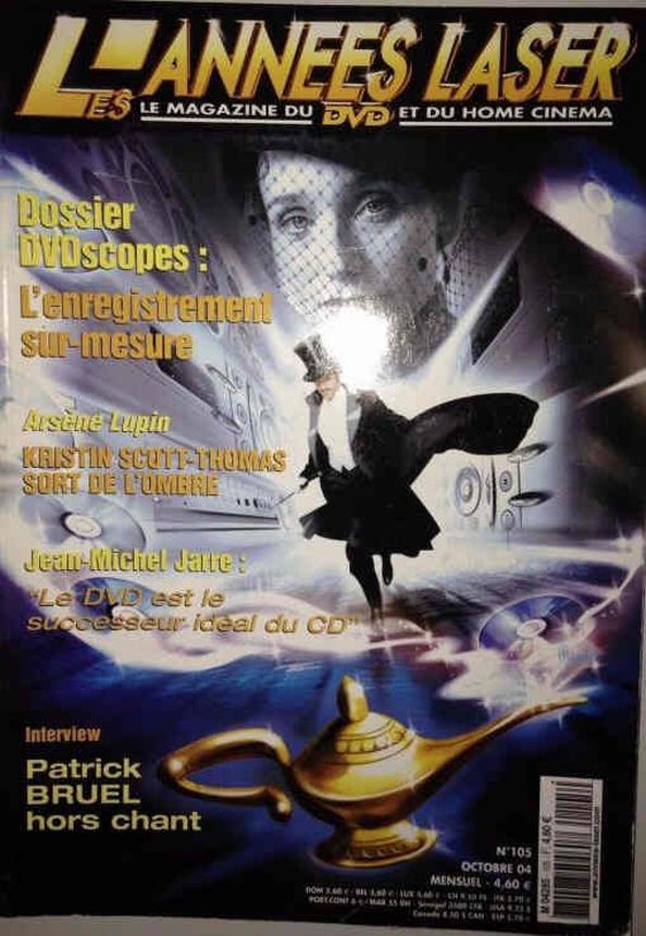 ANNEES LASER | LES magazine side cover Issue 105 October 2004