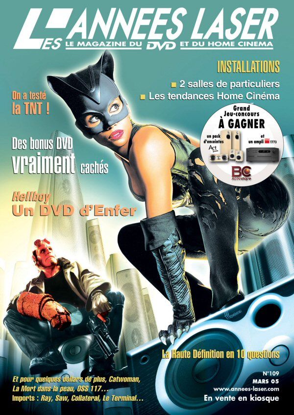 ANNEES LASER | LES magazine side cover Issue 109 March 2005