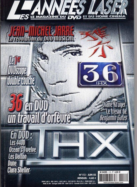 ANNEES LASER | LES magazine side cover Issue 112 June 2005