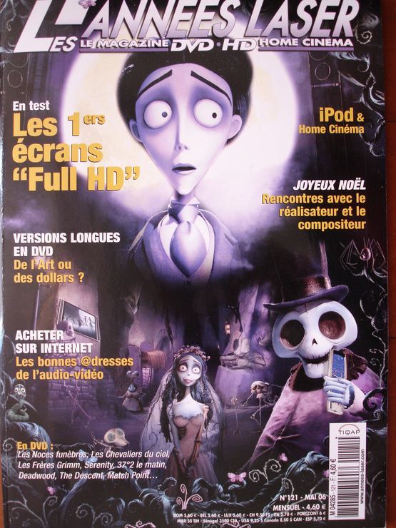 ANNEES LASER | LES magazine side cover Issue 121 May 2006