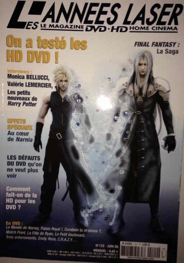 ANNEES LASER | LES magazine side cover Issue 122 June 2006
