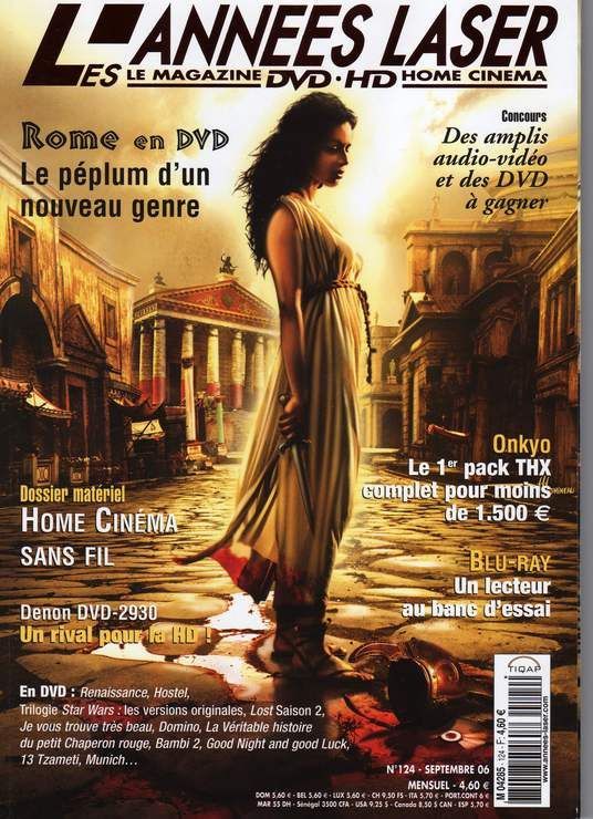 ANNEES LASER | LES magazine side cover Issue 124 September 2006