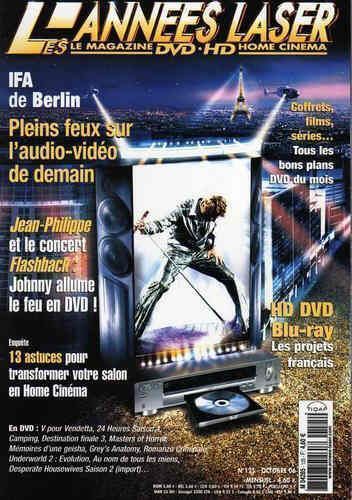 ANNEES LASER | LES magazine side cover Issue 125 October 2006