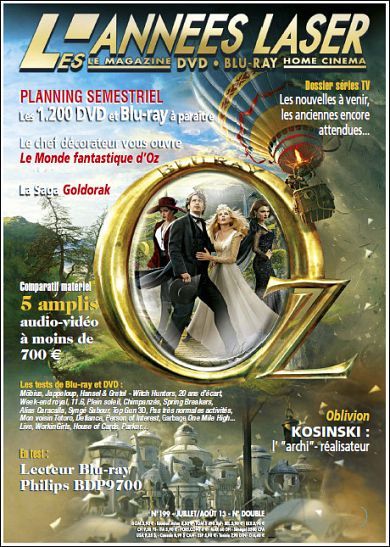ANNEES LASER | LES magazine side cover Issue 199 July/August 2013
