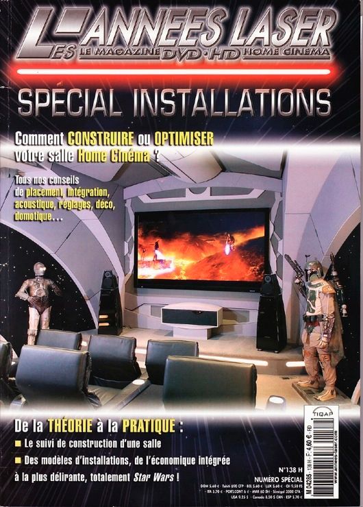 ANNEES LASER | LES magazine side cover Issue 138  Special  2008