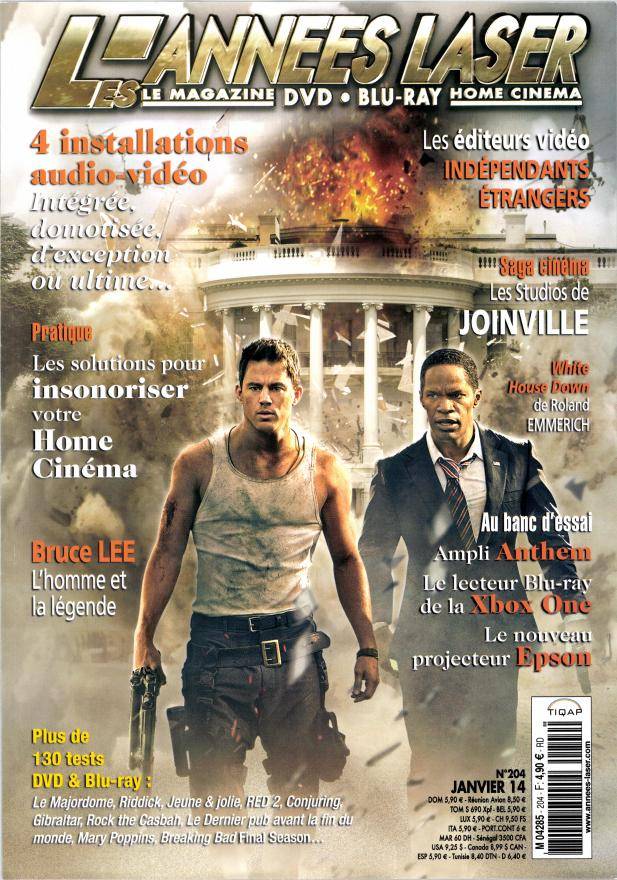 ANNEES LASER | LES magazine side cover Issue 204 January 2014