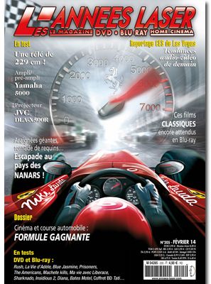 ANNEES LASER | LES magazine side cover Issue 205 February 2014