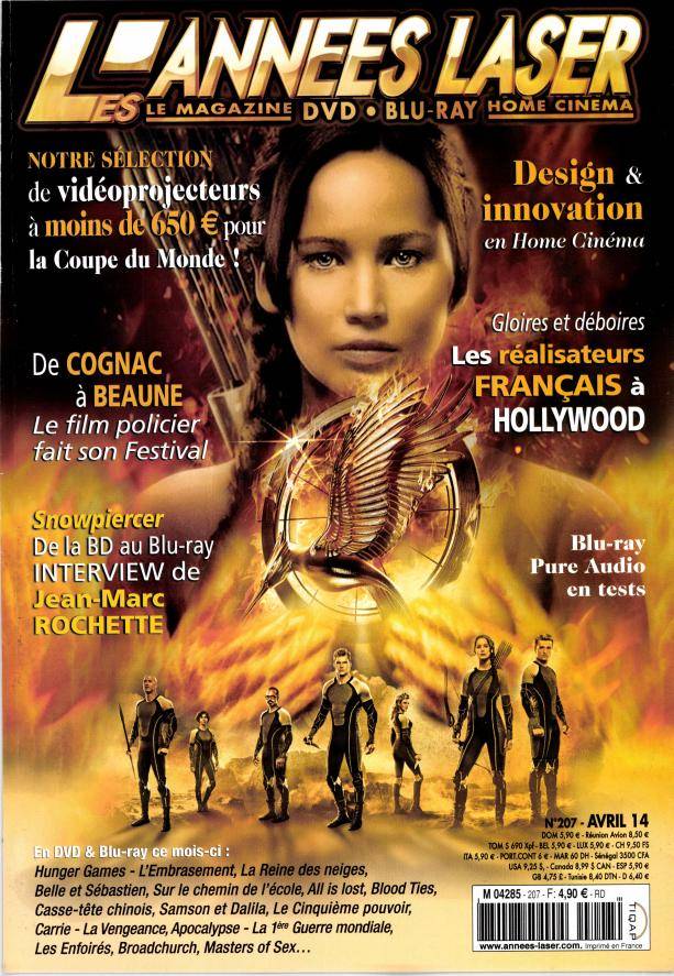 ANNEES LASER | LES magazine side cover Issue 207 April 2014