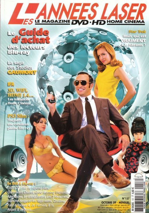 ANNEES LASER | LES magazine side cover Issue 157 October 2009