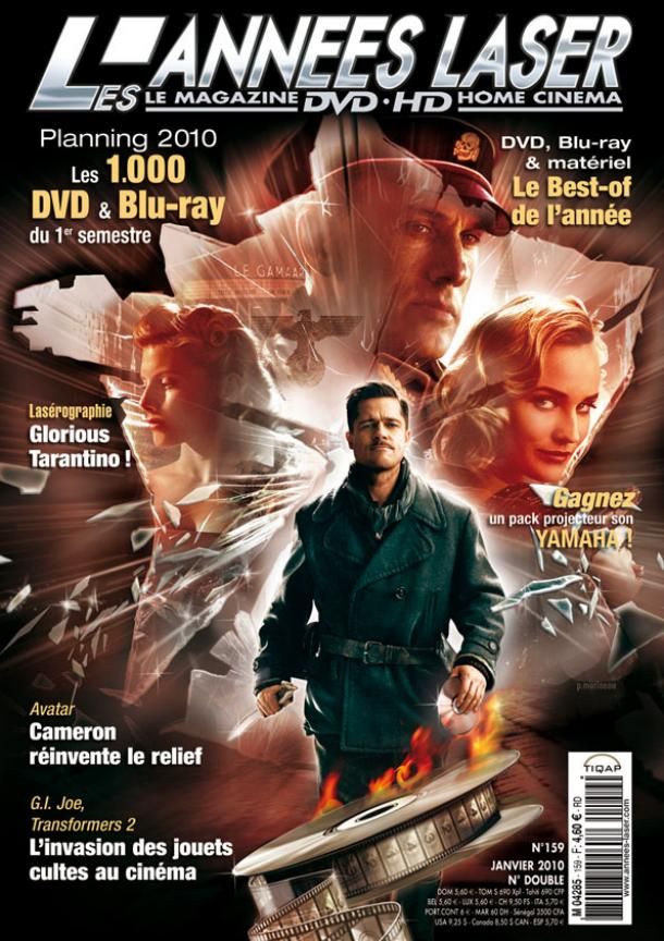 ANNEES LASER | LES magazine side cover Issue 159 December 2009