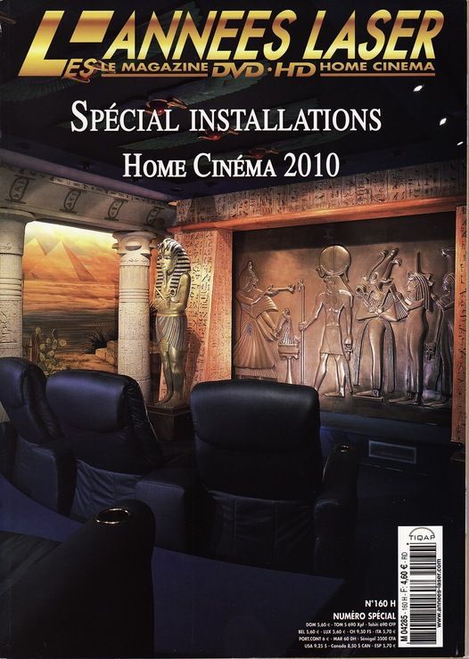 ANNEES LASER | LES magazine side cover Issue 160 January 2010
