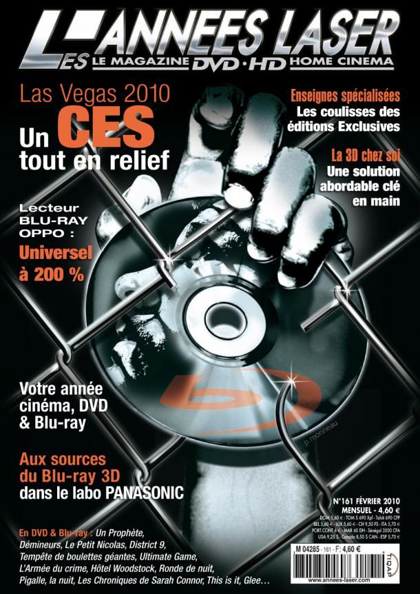 ANNEES LASER | LES magazine side cover Issue 161 February 2010