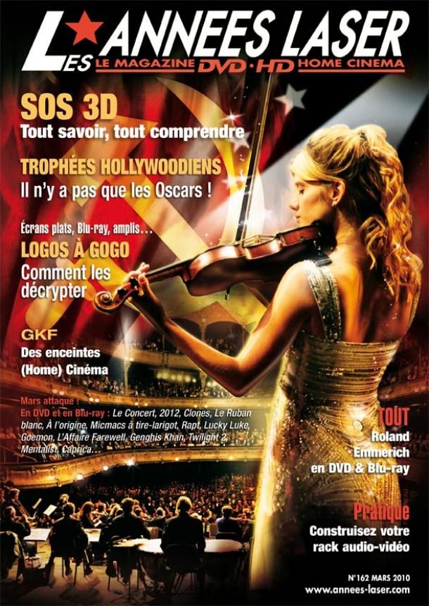 ANNEES LASER | LES magazine side cover Issue 162 March 2010