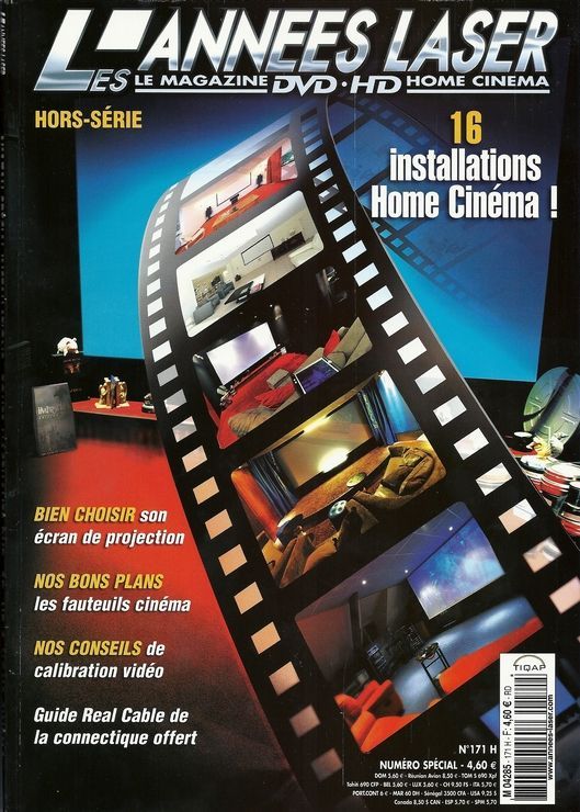 ANNEES LASER | LES magazine side cover Issue 171 January 2011