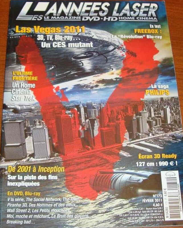 ANNEES LASER | LES magazine side cover Issue 172 February 2011