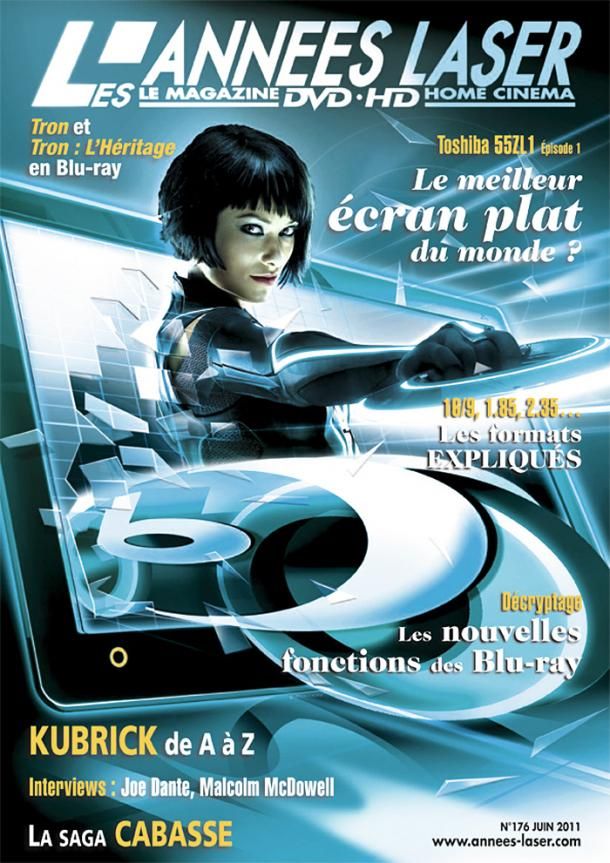 ANNEES LASER | LES magazine side cover Issue 176 June 2011