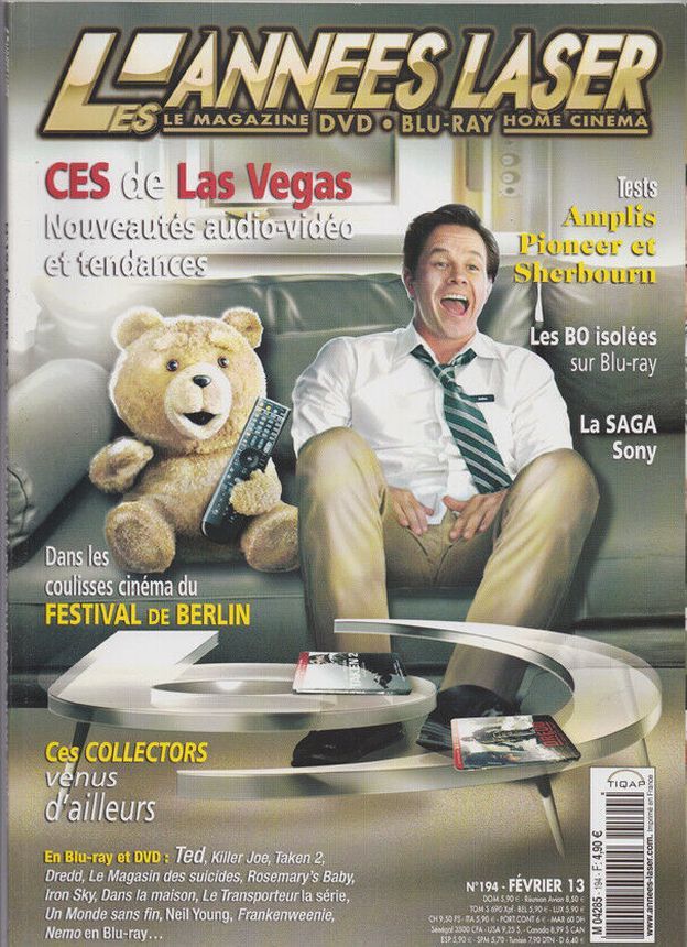 ANNEES LASER | LES magazine side cover Issue 194 February 2013