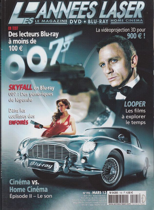 ANNEES LASER | LES magazine side cover Issue 195 March 2013