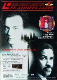ANNEES LASER | LES magazine side cover Issue 22 May 1995