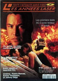 ANNEES LASER | LES magazine side cover Issue 24 September 1995