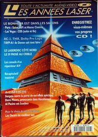 ANNEES LASER | LES magazine side cover Issue 28 March 1996